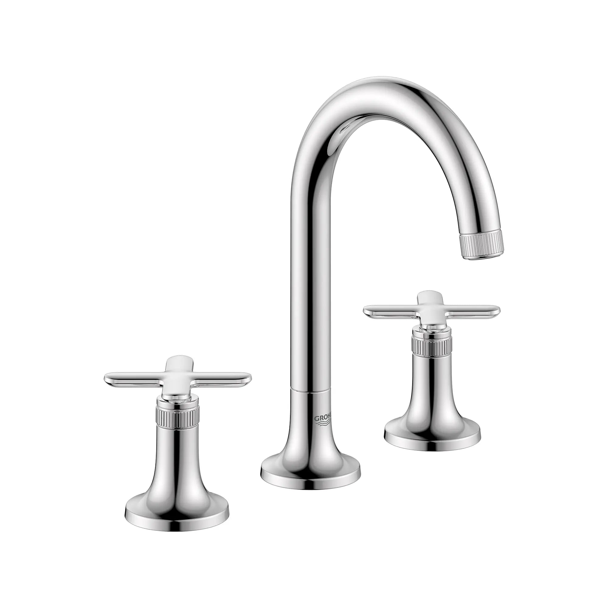Listra Deck Mount Widespread Bathroom Faucet, 1.2gpm (4.5L/min) // GROHE STARLIGHT CHROME // 268338_Listra_SiloRight_1062210000_1062380000_0001_SEPTEMBER2024_0_CDNwebp.webp