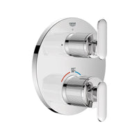 [1062360000] Listra Single Function 2-Handle Thermostatic Valve Trim - GROHE StarLight Chrome