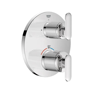 [1062360000] Listra Single Function 2-Handle Thermostatic Valve Trim - GROHE StarLight Chrome