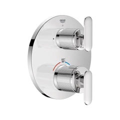 [1062360000] Listra Single Function 2-Handle Thermostatic Valve Trim - GROHE StarLight Chrome
