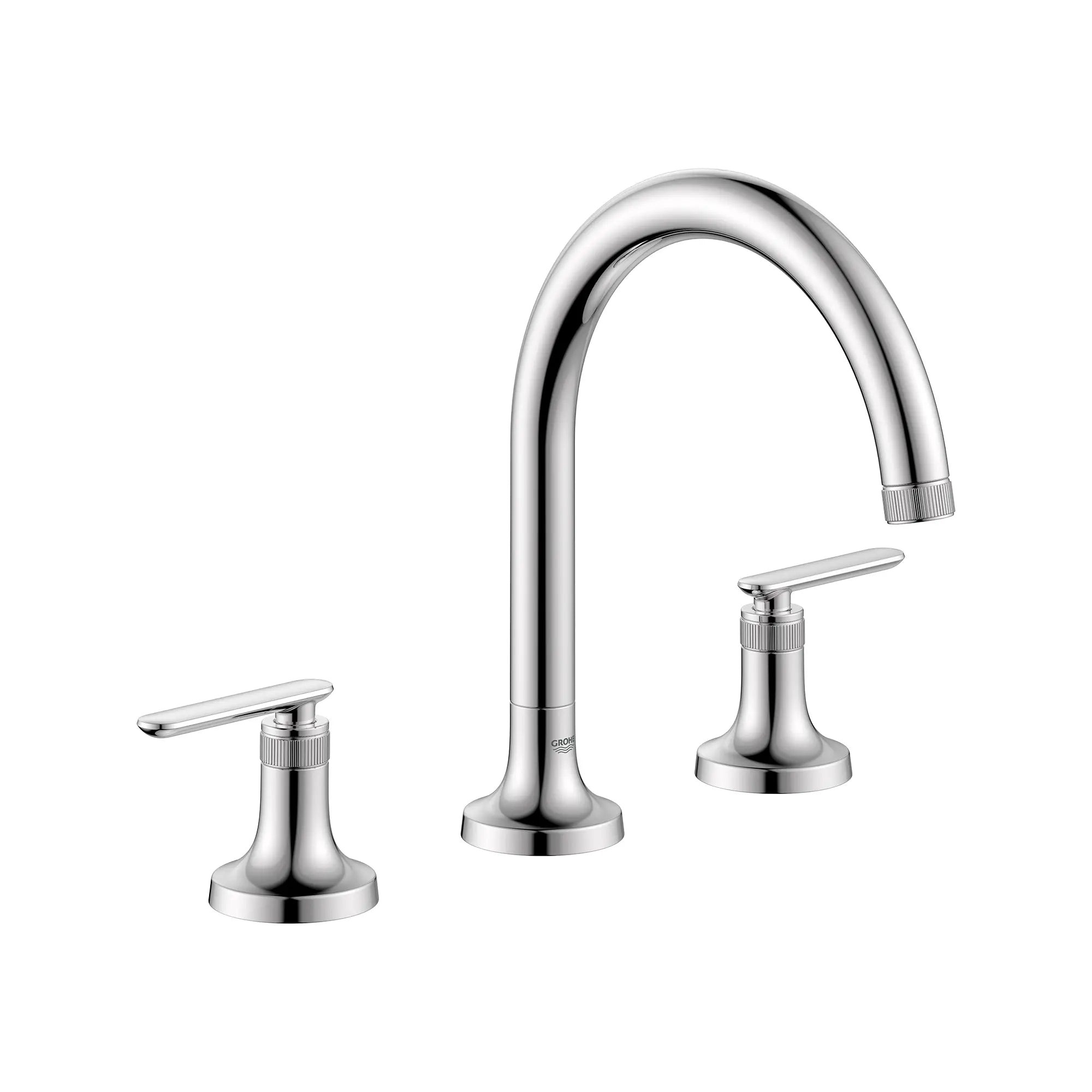 Listra 3-Hole Deck Mount Roman Tub Filler // GROHE STARLIGHT CHROME // 268355_Listra_SiloRight_1062610000_1062700000_0001_SEPTEMBER2024_0_CDNwebp.webp