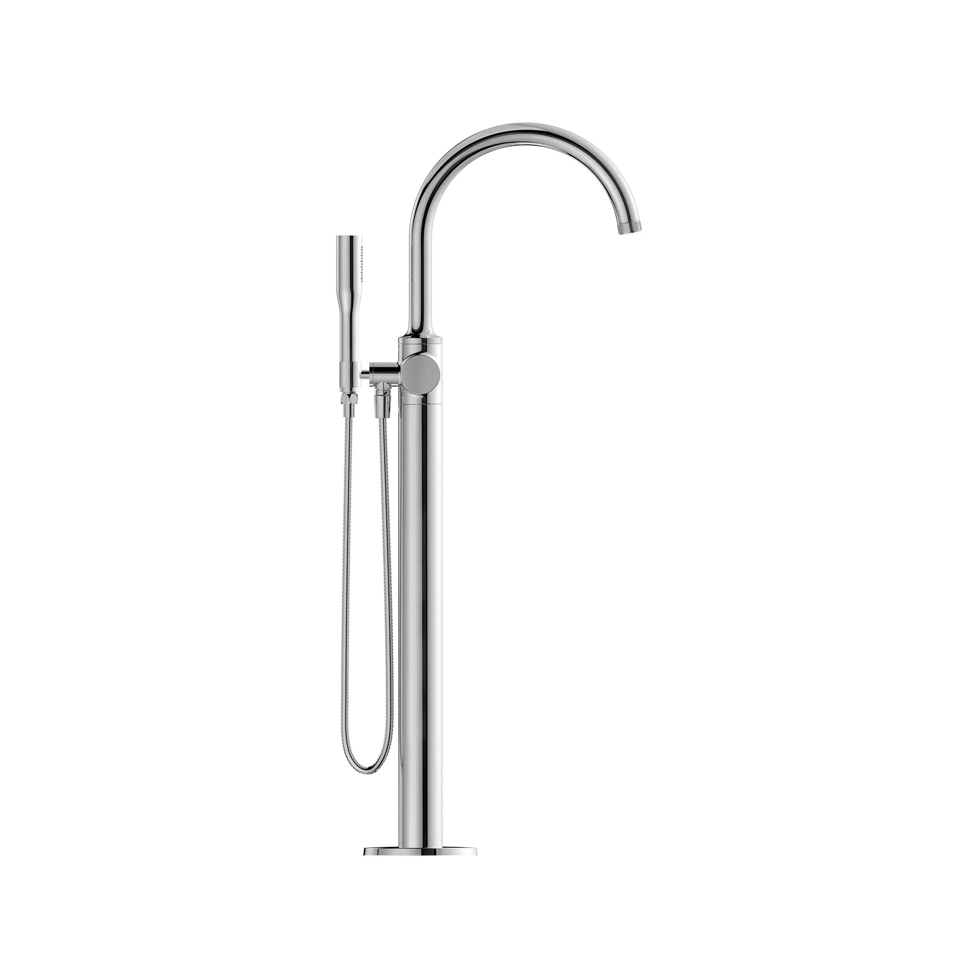 Listra Single-Handle Freestanding Tub Faucet with 1.75 gpm (6.6L/min) Hand Shower // GROHE STARLIGHT CHROME // 268375_Listra_SiloSide_1062560000_0001_SEPTEMBER2024_0_CDNwebp.webp
