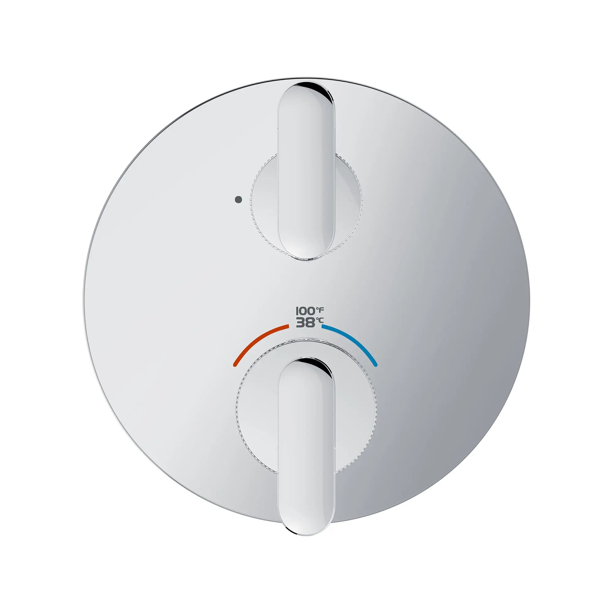 Listra Single Function 2-Handle Thermostatic Valve Trim // GROHE STARLIGHT CHROME // 268390_Listra_SiloStraight_1062360000_0001_SEPTEMBER2024_0_CDNwebp.webp