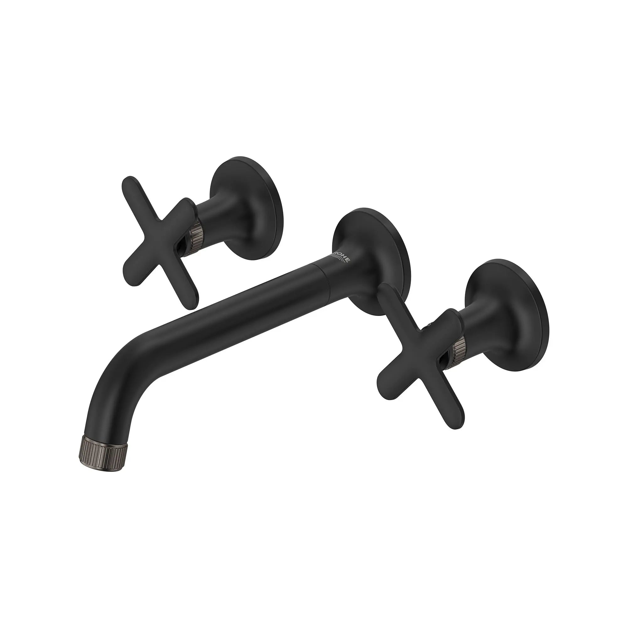 Listra Wall Mount Widespread Bathroom Faucet, 1.2gpm (4.5L/min) // MATTE BLACK // 268409_Listra_SiloLeft_1062162430_1062382430_0001_SEPTEMBER2024_0_CDNwebp.webp