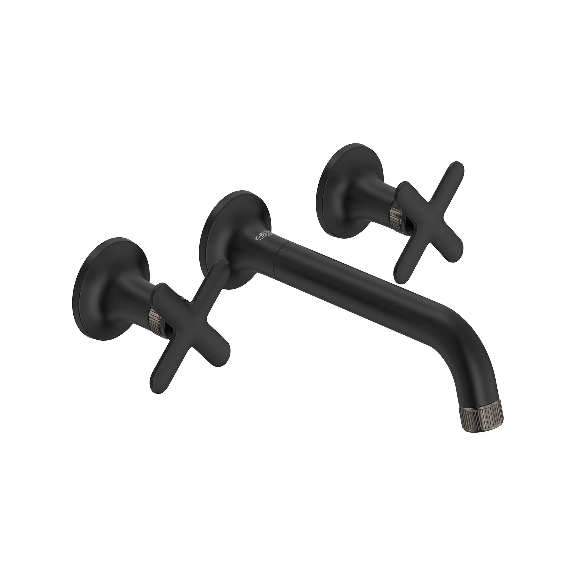 Listra Wall Mount Widespread Bathroom Faucet, 1.2gpm (4.5L/min) // MATTE BLACK // 268432_Listra_SiloRight_1062162430_1062382430_0001_SEPTEMBER2024_0_CDNwebp.webp