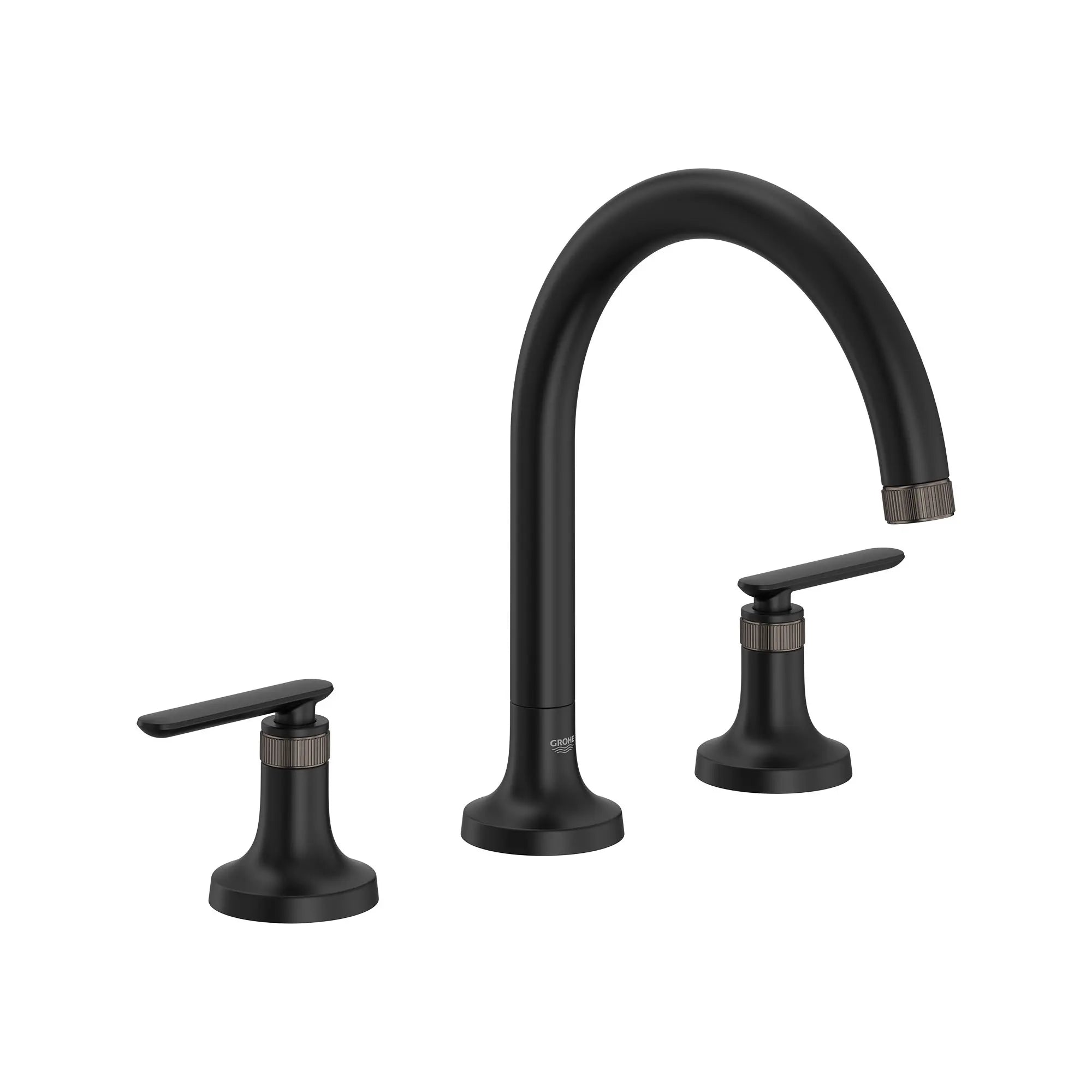 Listra 3-Hole Deck Mount Roman Tub Filler // MATTE BLACK // 268450_Listra_SiloRight_1062612430_1062702430_0001_SEPTEMBER2024_0_CDNwebp.webp