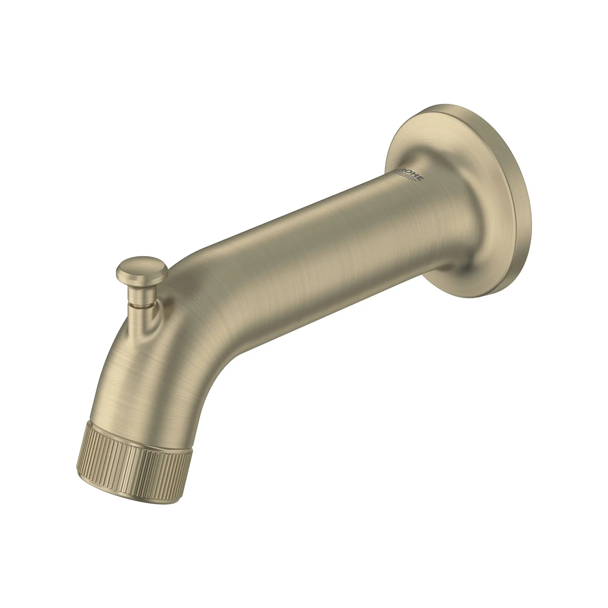Listra Tub Spout with Diverter // BRUSHED NICKEL INFINITYFINISH // 268499_Listra_SiloLeft_106206EN00_0001_SEPTEMBER2024_0_CDNwebp.webp