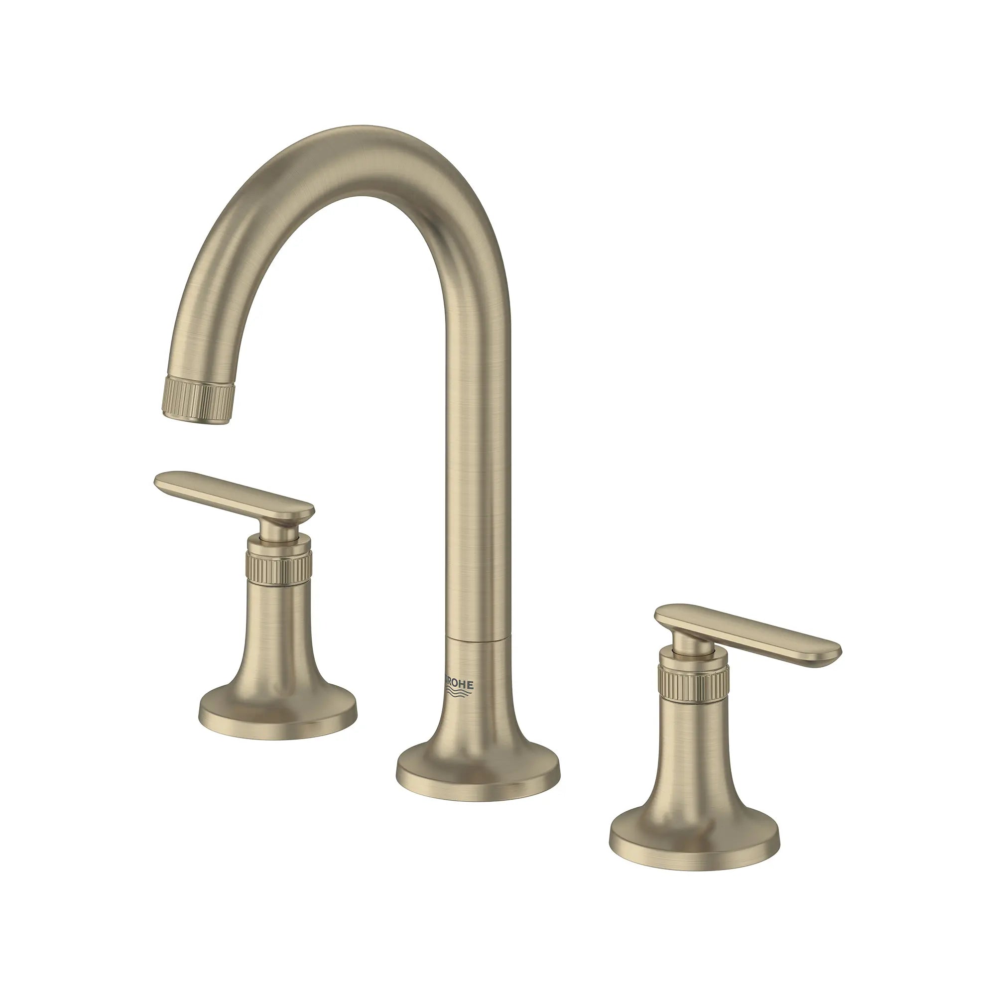 Listra Lever Handles for Bathroom Sink Faucet (Pair) // BRUSHED NICKEL INFINITYFINISH // 268508_Listra_SiloLeft_106221EN00_106257EN00_0001_SEPTEMBER2024_0_CDNwebp.webp