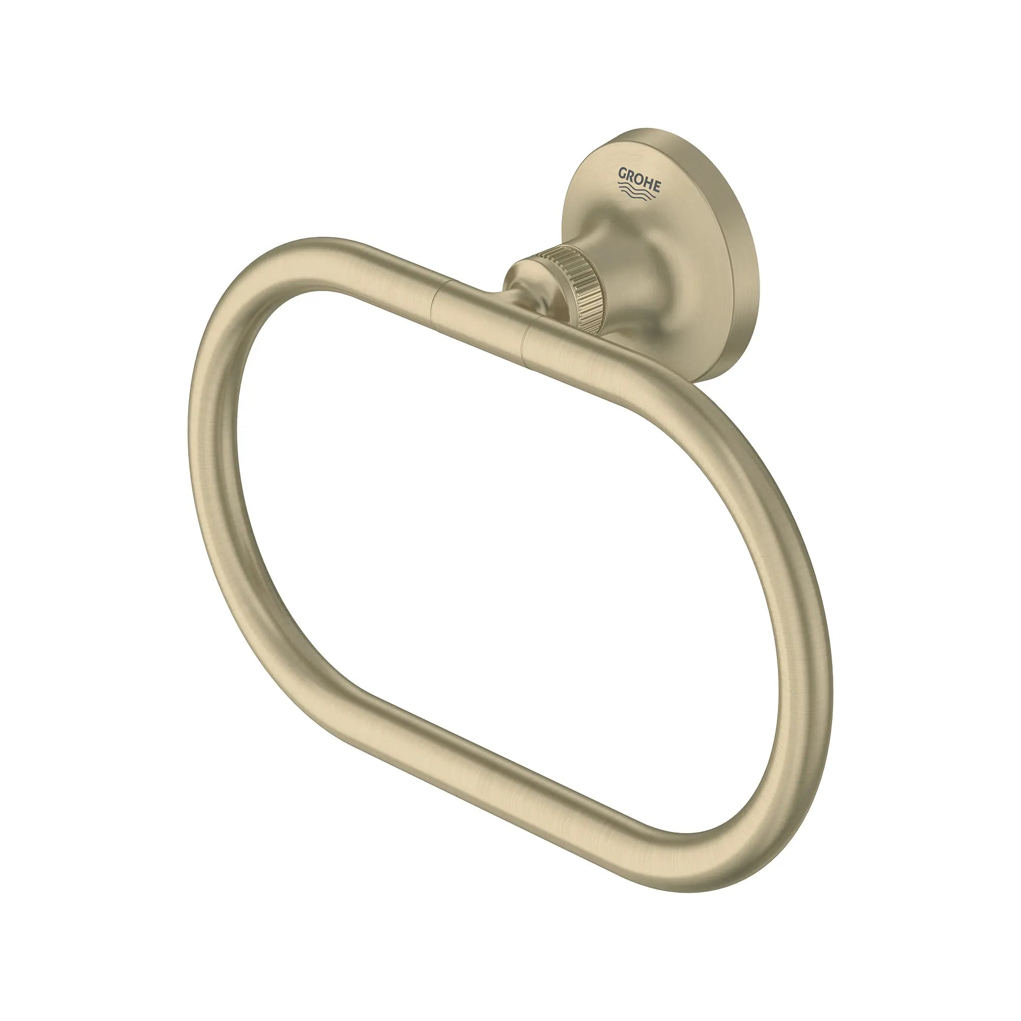 Listra Towel Ring // BRUSHED NICKEL INFINITYFINISH // 268521_Listra_SiloLeft_106260EN00_0001_SEPTEMBER2024_0_CDNwebp.webp