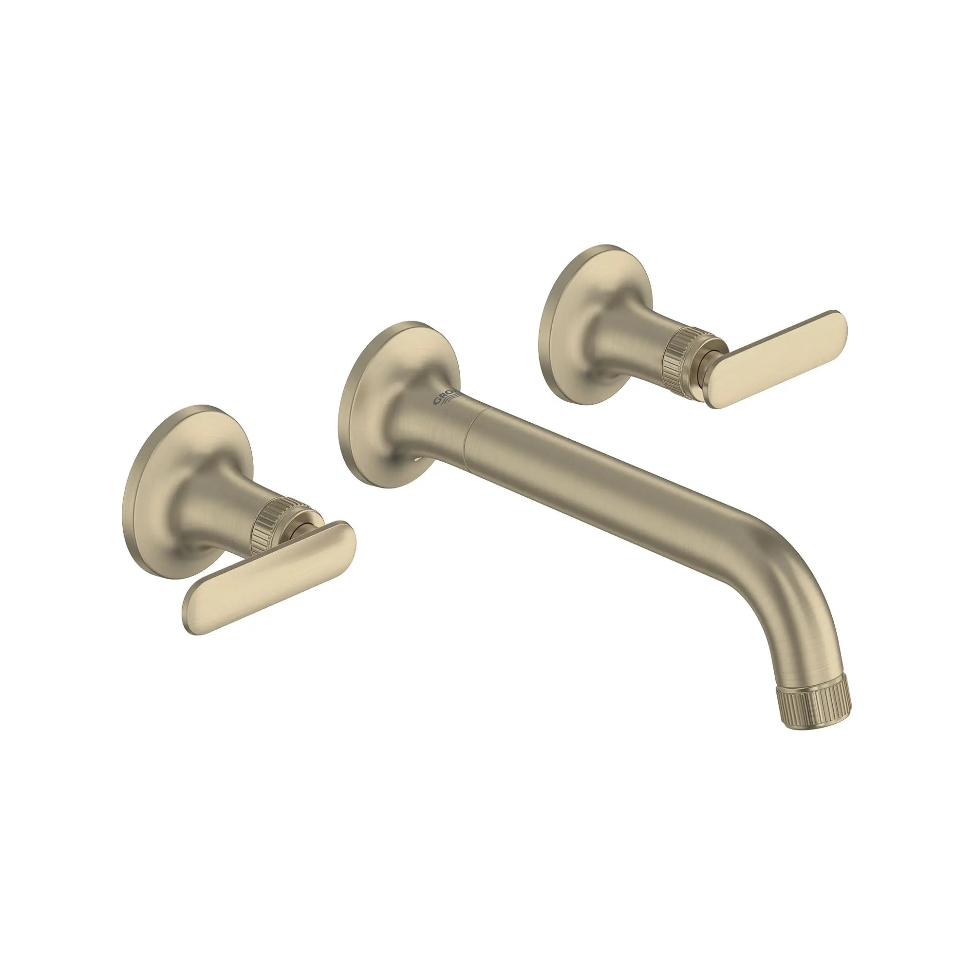 Listra Lever Handles for Bathroom Sink Faucet (Pair) // BRUSHED NICKEL INFINITYFINISH // 268530_Listra_SiloRight_106216EN00_106257EN00_0001_SEPTEMBER2024_0_CDNwebp.webp