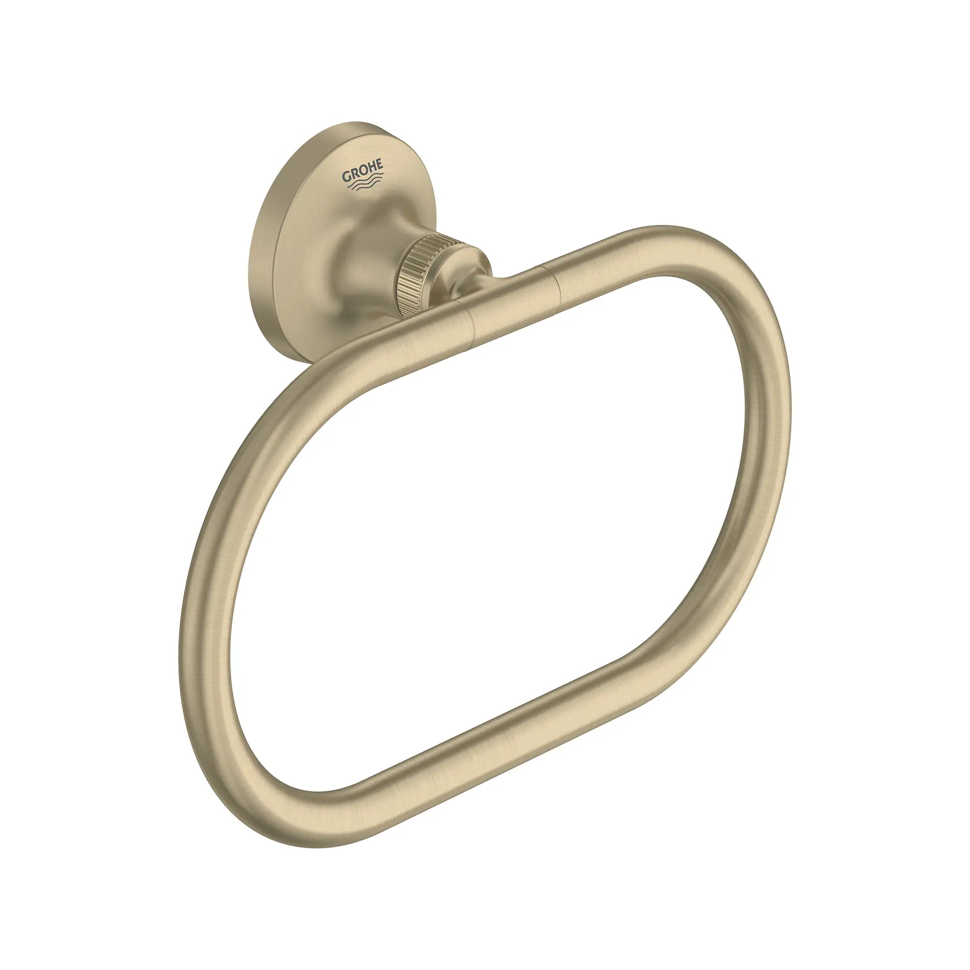 Listra Towel Ring // BRUSHED NICKEL INFINITYFINISH // 268545_Listra_SiloRight_106260EN00_0001_SEPTEMBER2024_0_CDNwebp.webp