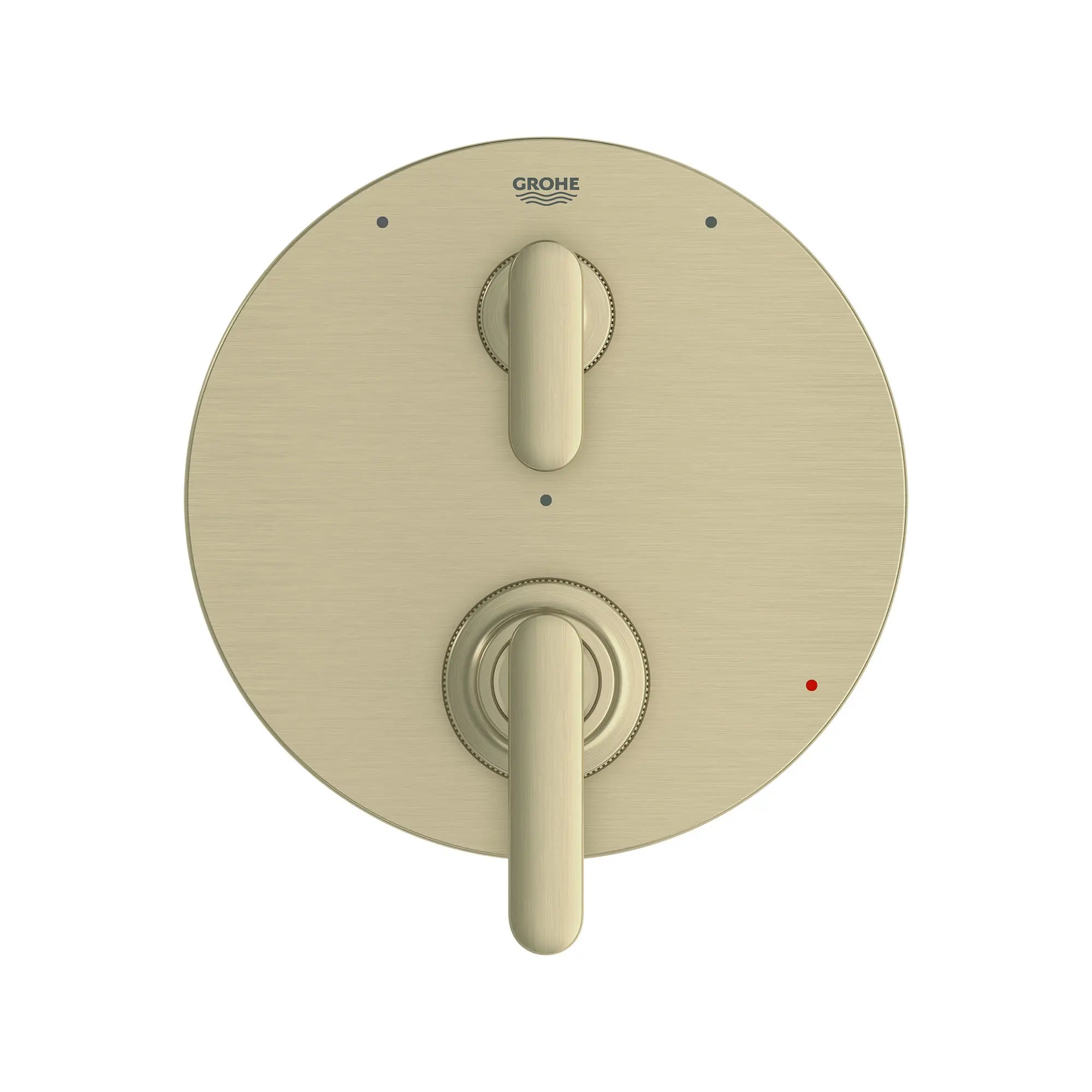 Listra 2-Handle Pressure Balance Valve Trim with 3-Way Diverter with Cartridge // BRUSHED NICKEL INFINITYFINISH // 268582_Listra_SiloStraight_106235EN00_0001_SEPTEMBER2024_0_CDNwebp.webp