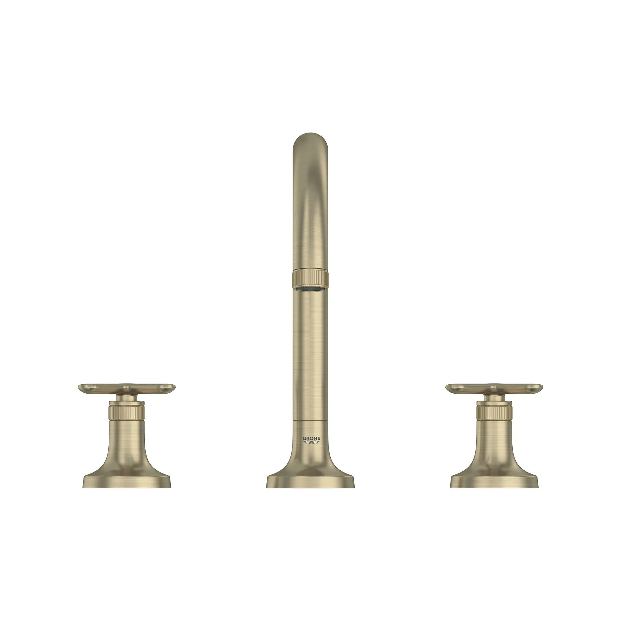 Listra Cross Handles for Deck Mount Tub Filler (Pair) // BRUSHED NICKEL INFINITYFINISH // 268589_Listra_SiloStraight_106254EN00_106261EN00_0001_SEPTEMBER2024_0_CDNwebp.webp