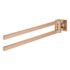 [40342DL1] Allure 24" Double Towel Bar - Brushed Hard Graphite
