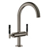 [21146AL0] Atrio Single Hole Two-Handle L-Size Bathroom Faucet without Handles, 1.2 GPM (4.5 L/min) - Brushed Hard Graphite