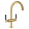 [21146GN0] Atrio Single Hole Two-Handle L-Size Bathroom Faucet without Handles, 1.2 GPM (4.5 L/min) - Brushed Hard Graphite