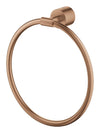 [40887DL0] Atrio 8" Towel Ring - Hard Graphite