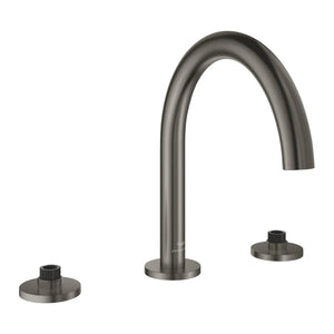 [25273AL0] Atrio 3-Hole 2-Handle Deck Mount Roman Tub Faucet without Handles - Hard Graphite