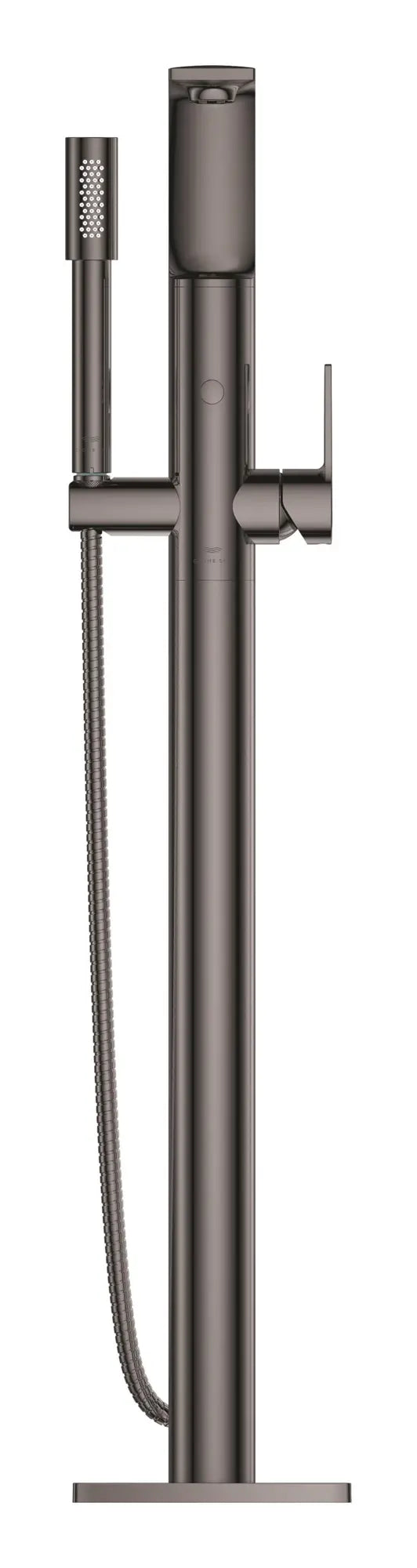 Single-Handle Freestanding Tub Faucet with 6.6 L/min (1.75 GPM) Hand Shower // HARD GRAPHITE // 272930_ZZF_25222A01_004_01_0_CDNwebp.webp