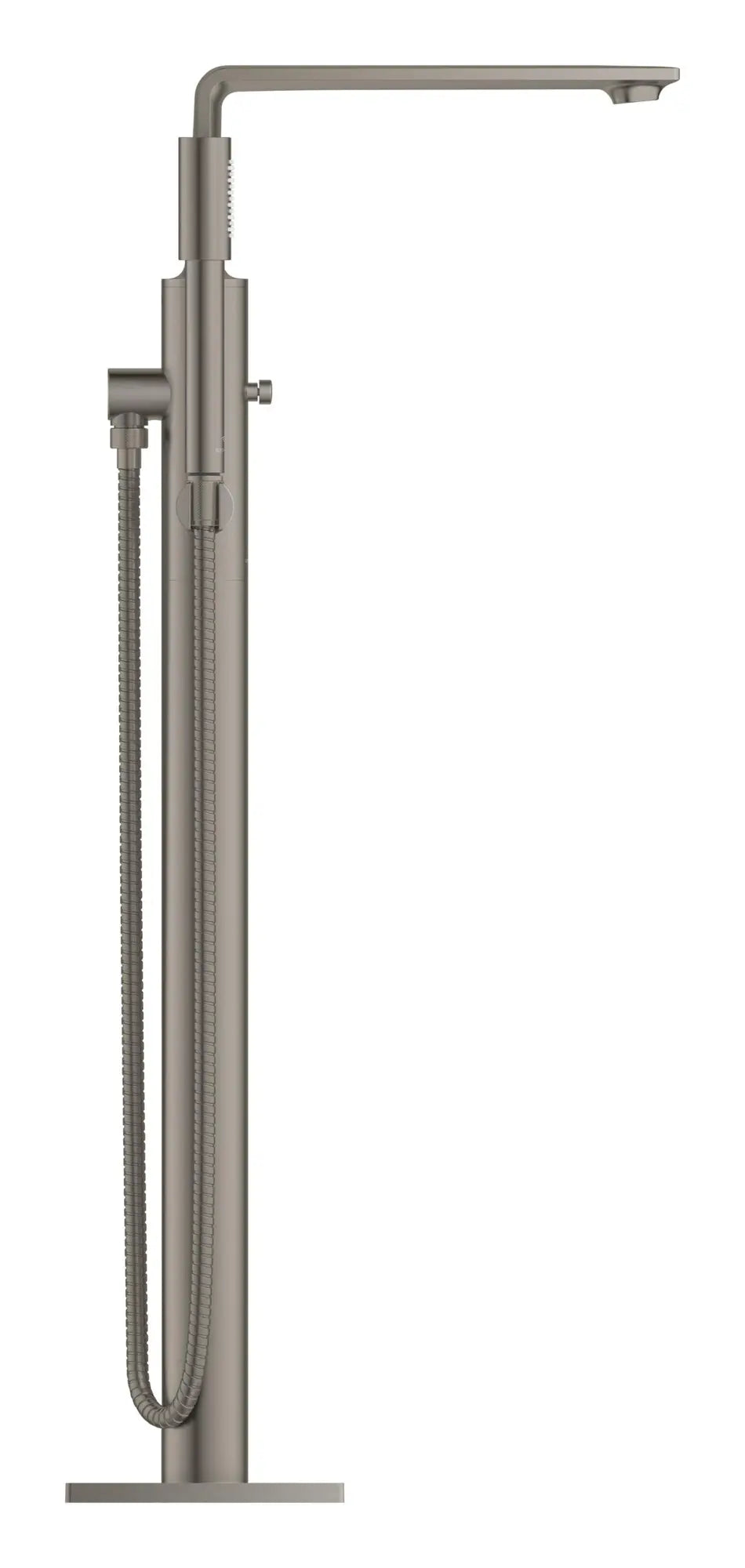 Single-Handle Freestanding Tub Faucet with 6.6 L/min (1.75 GPM) Hand Shower // BRUSHED HARD GRAPHITE // 272932_Allure_SiloSide_25222AL1_0_CDNwebp.webp