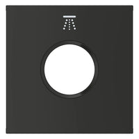 [1068892430] Grohtherm Aqua Tiles - Matte Black