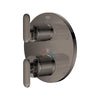 [106244A000] Listra Dual Function 2-Handle Thermostatic Valve Trim - Hard Graphite