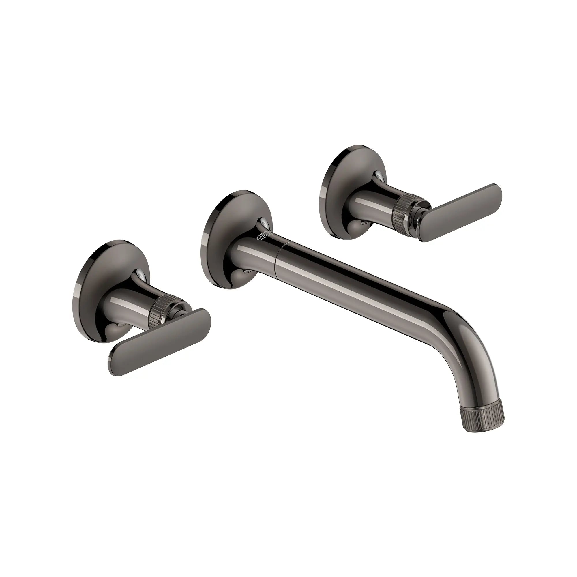 Listra Wall Mount Widespread Bathroom Faucet, 1.2gpm (4.5L/min) // HARD GRAPHITE // 275211_Listra_SiloRight_106216A000_106257A000_0001_SEPTEMBER2024_0_CDNwebp.webp