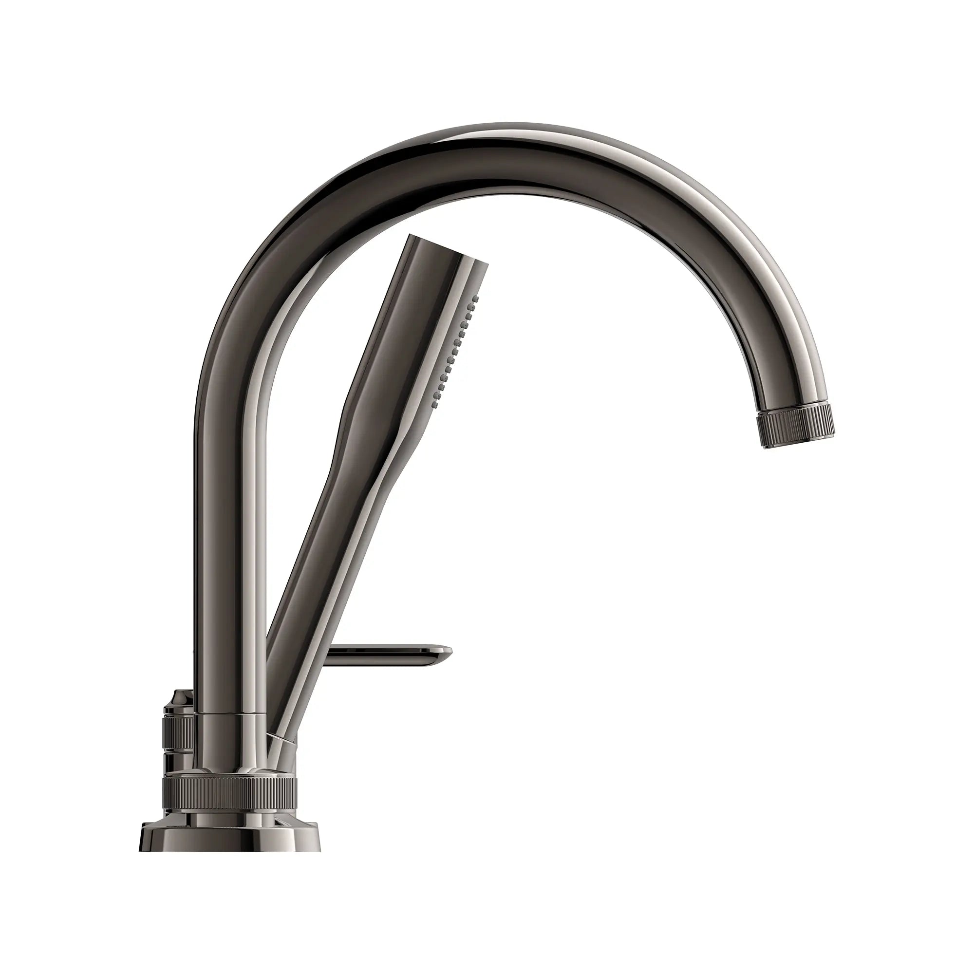 Listra 4-Hole Single-Handle Deck Mount Roman Tub Faucet with 1.75 gpm (6.6L/min) Hand Shower // HARD GRAPHITE // 275242_Listra_SiloSide_106237A000_0001_SEPTEMBER2024_0_CDNwebp.webp