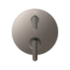 [106177A000] Listra 2-Handle Pressure Balance Valve Trim with 2-Way Diverter with Cartridge - Brushed Cool Sunrise