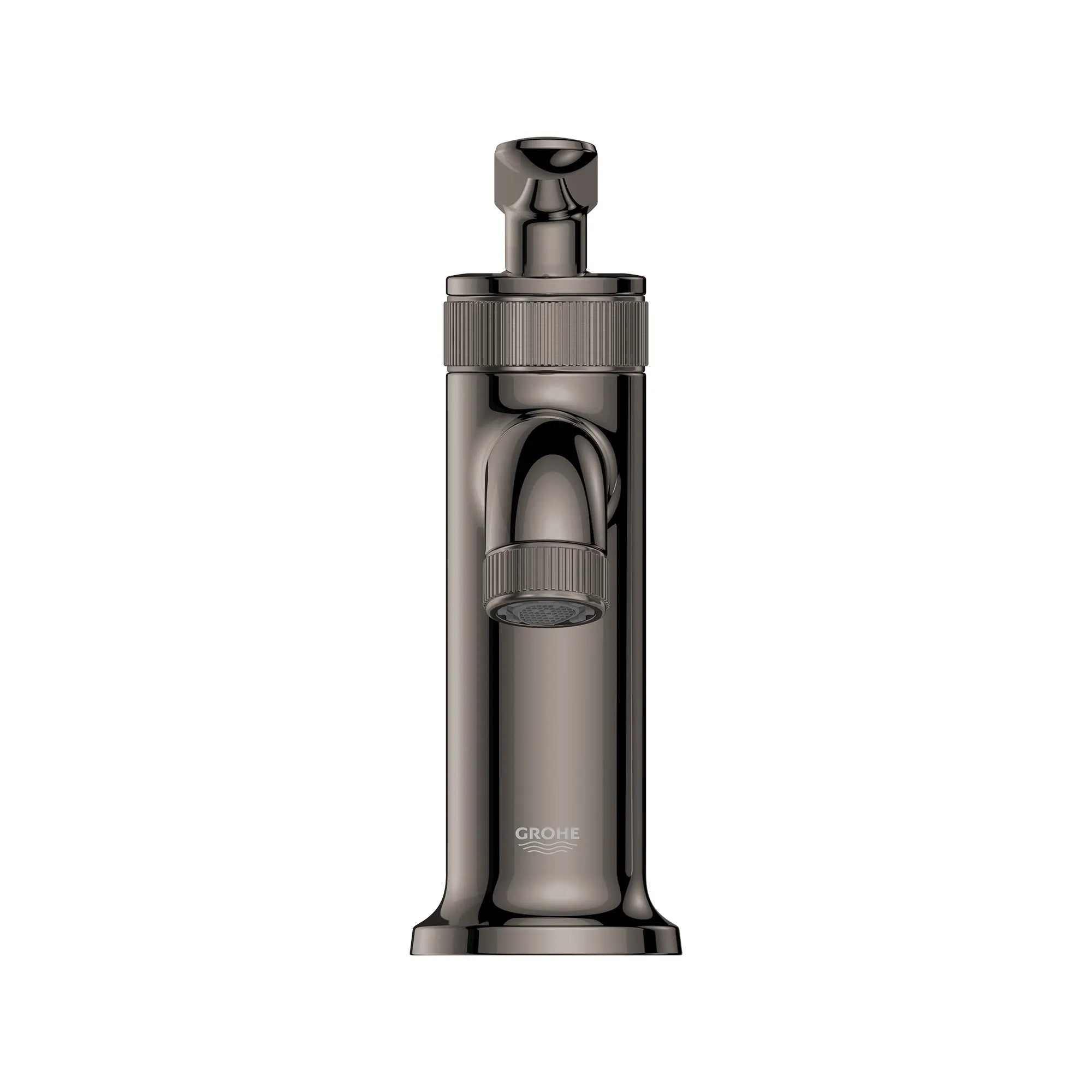 Listra Single Hole Single-Handle S-Size Bathroom Faucet, 1.2 gpm (4.5L/min) // HARD GRAPHITE // 275256_Listra_SiloStraight_106215A000_0001_SEPTEMBER2024_0_CDNwebp.webp