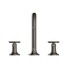 [106221A000] Listra Deck Mount Widespread Bathroom Faucet, 1.2gpm (4.5L/min) - Matte Black