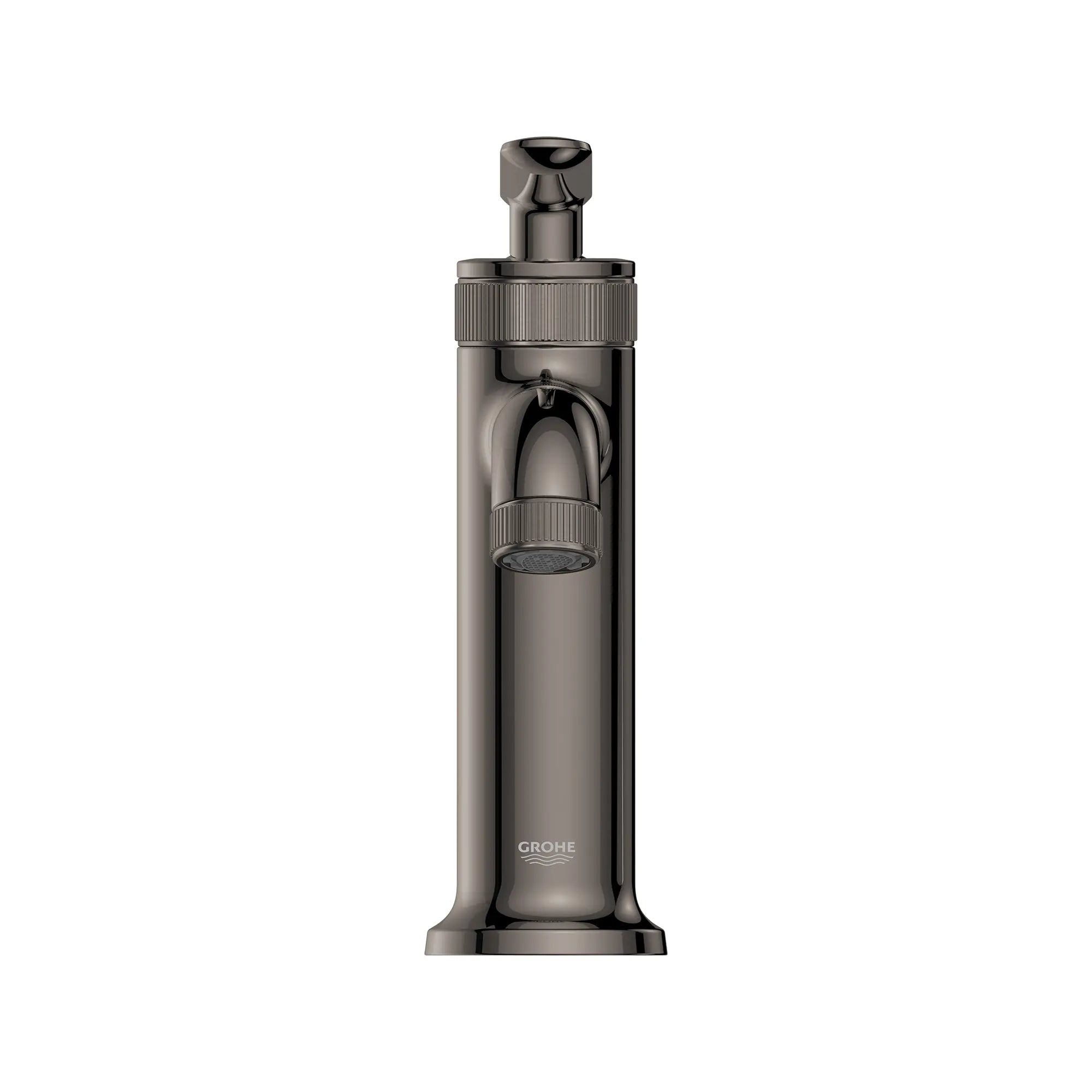 Listra Single Hole Single-Handle M-Size Bathroom Faucet, 1.2 gpm (4.5L/min) // HARD GRAPHITE // 275261_Listra_SiloStraight_106222A000_0001_SEPTEMBER2024_0_CDNwebp.webp
