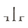 [106221A000] Listra Deck Mount Widespread Bathroom Faucet, 1.2gpm (4.5L/min) - Matte Black