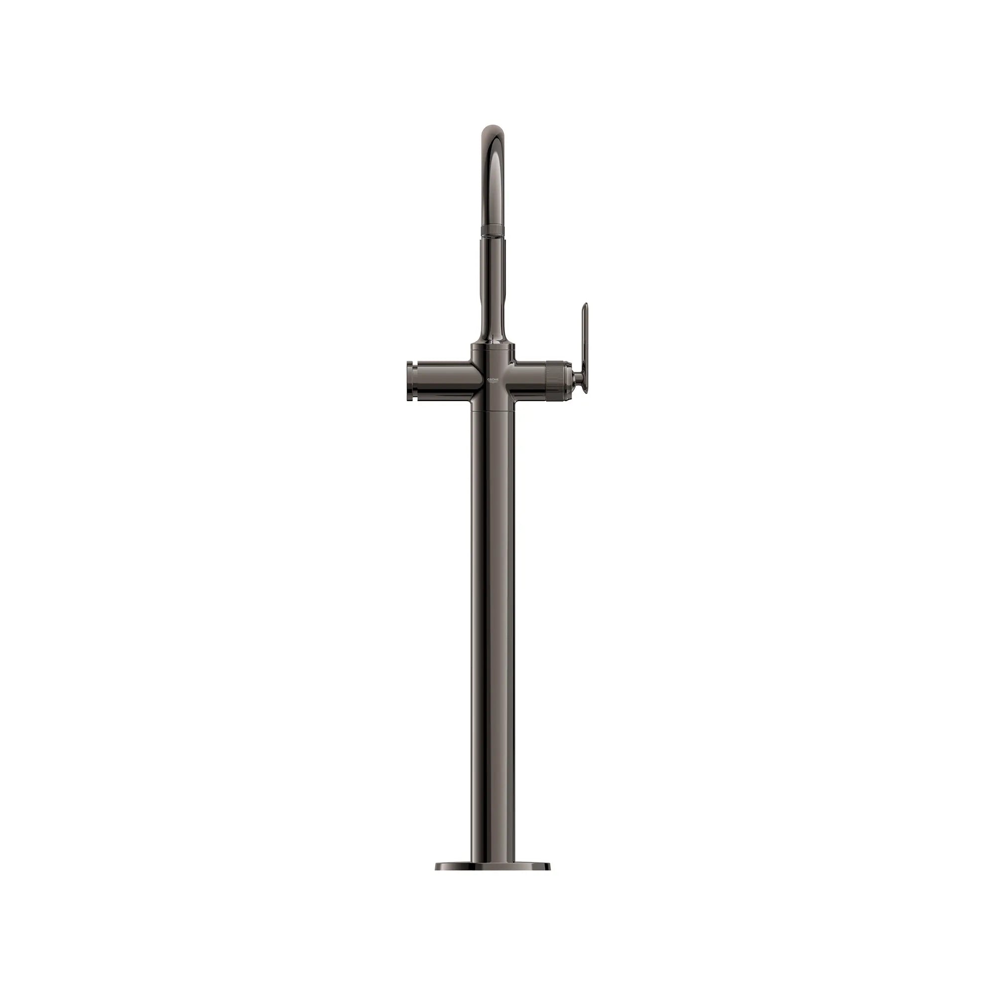 Listra Single-Handle Freestanding Tub Faucet with 1.75 gpm (6.6L/min) Hand Shower // HARD GRAPHITE // 275272_Listra_SiloStraight_106256A000_0001_SEPTEMBER2024_0_CDNwebp.webp