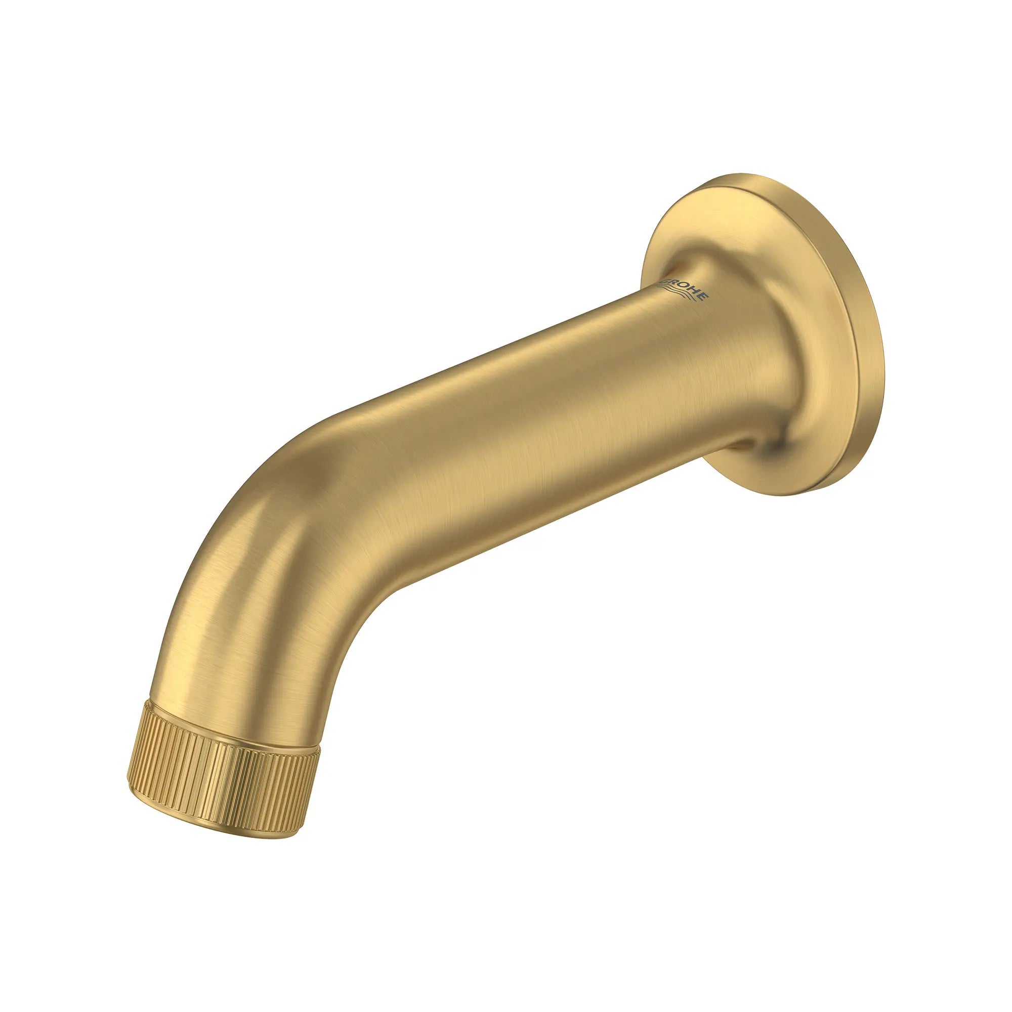 Listra Tub Spout // BRUSHED COOL SUNRISE // 275282_Listra_SiloLeft_106217GN00_0001_SEPTEMBER2024_0_CDNwebp.webp