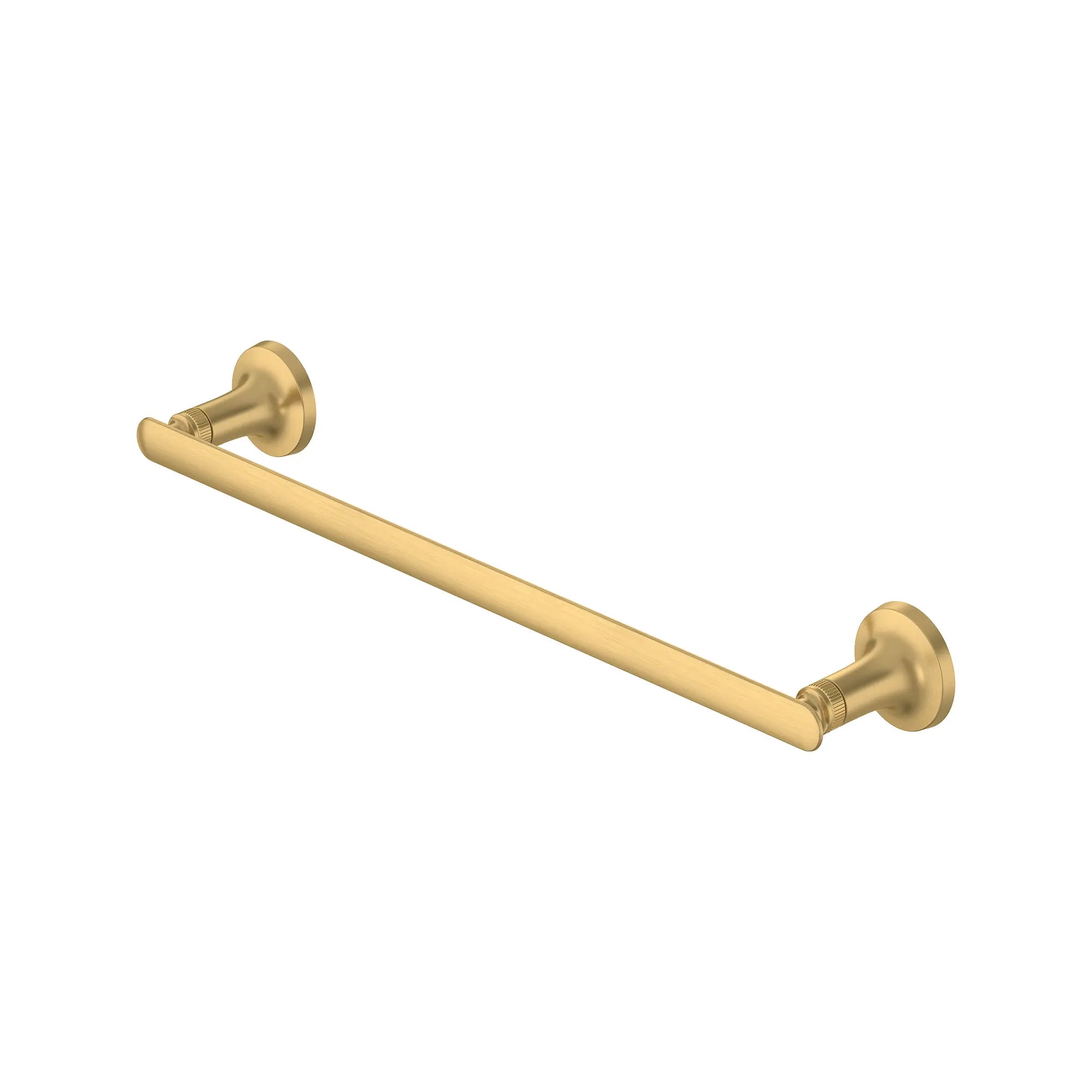 Listra 18" Towel Bar // BRUSHED COOL SUNRISE // 275291_Listra_SiloLeft_106246GN00_0001_SEPTEMBER2024_0_CDNwebp.webp