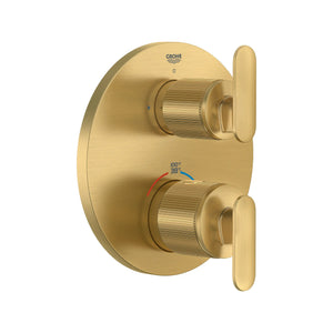 [106236GN00] Listra Single Function 2-Handle Thermostatic Valve Trim - GROHE StarLight Chrome