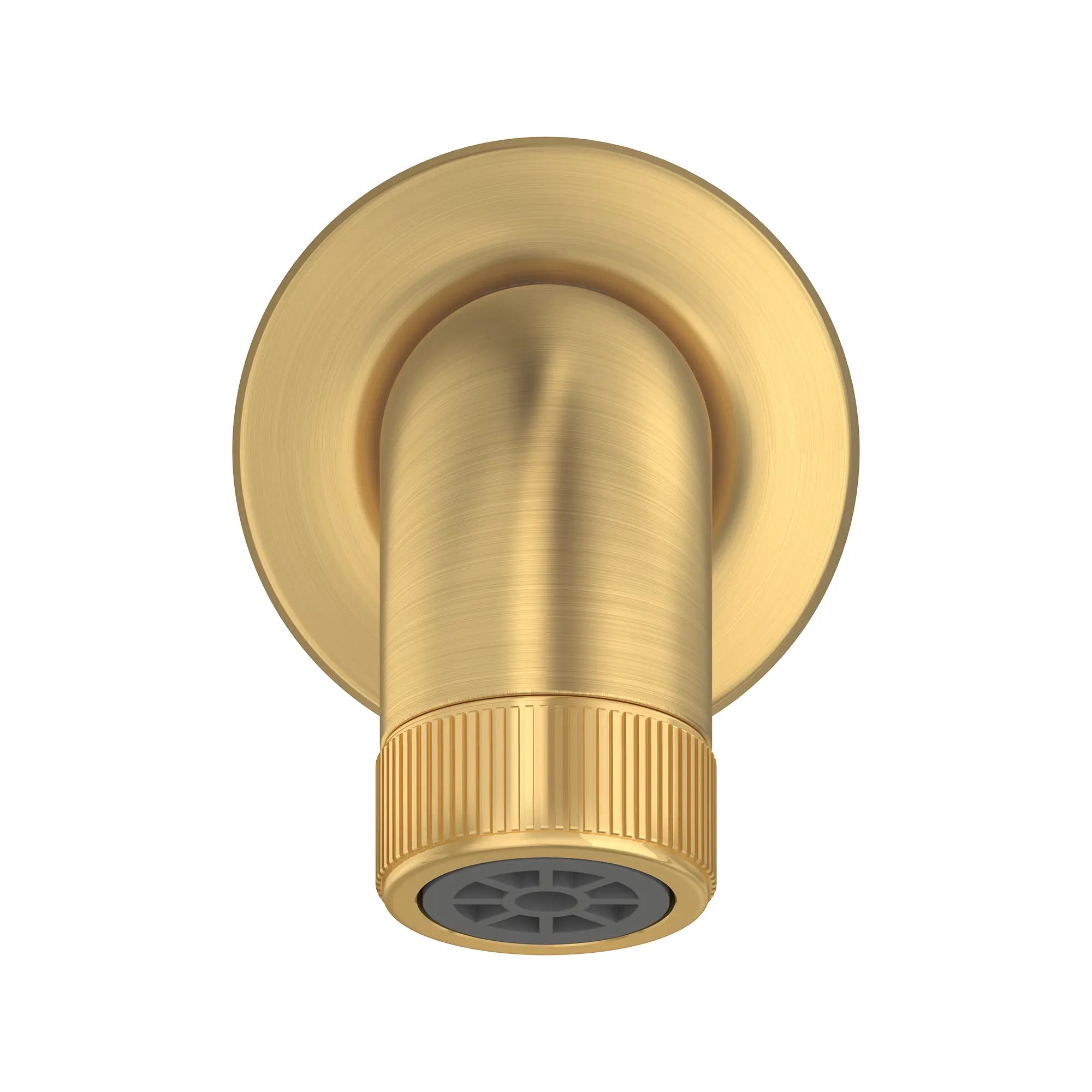 Listra Tub Spout // BRUSHED COOL SUNRISE // 275353_Listra_SiloStraight_106217GN00_0001_SEPTEMBER2024_0_CDNwebp.webp