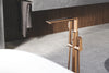 [25222DL1] Allure Single-Handle Freestanding Tub Faucet with 1.75 GPM (6.6 L/min) Hand Shower - Brushed Warm Sunset