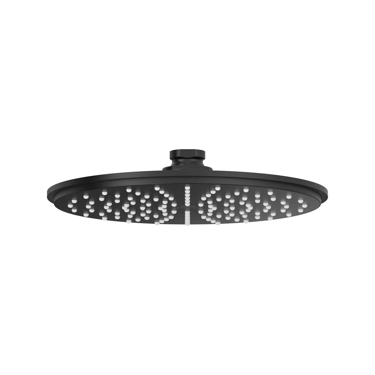 Rainshower Cosmopolitan 210 Shower Head, 8" - 1 Spray, 1.75 GPM (6.6L/min) // MATTE BLACK // 275649_Rainshower_SiloFront_1120942430_285402430_0001_July2025_0_CDNwebp.webp