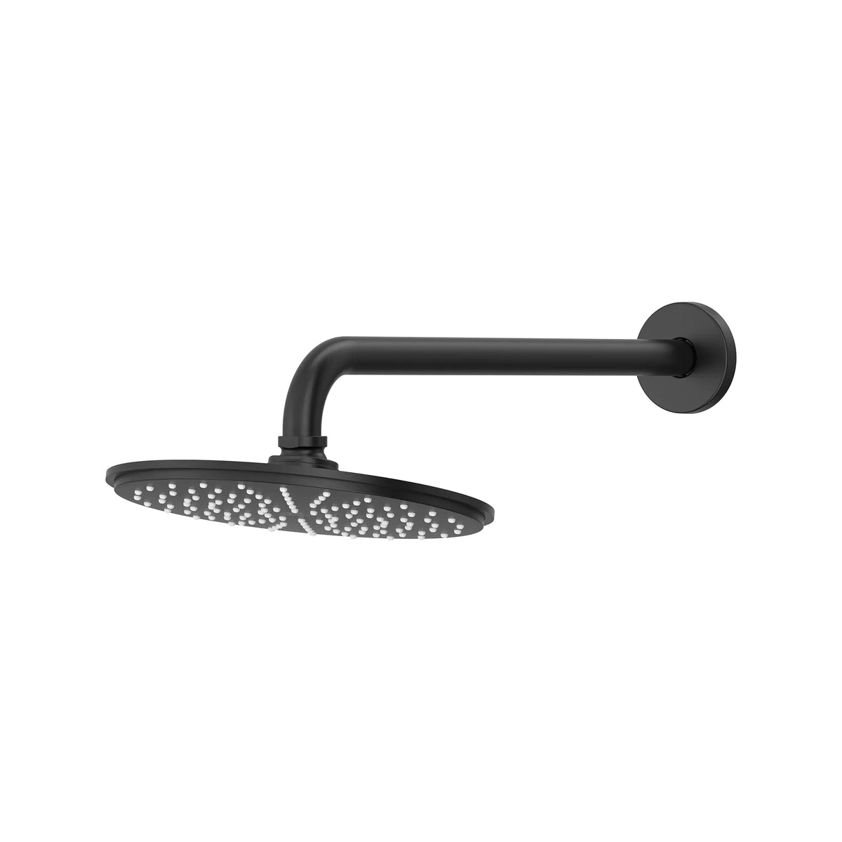 Rainshower Cosmopolitan 210 Shower Head, 8" - 1 Spray, 1.75 GPM (6.6L/min) // MATTE BLACK // 275655_Rainshower_SiloLeft_1120942430_285402430_0001_July2025_0_CDNwebp.webp