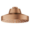 [111518DL00] Rainshower Aqua Mono Spray 5 1/2" Showerhead with Aqua Booster 1.75 GPM (6.6 L/min) - Brushed Cool Sunrise