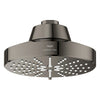 [111659A000] Rainshower Aqua Multi Spray 5 1/2" Showerhead with Aqua Booster 2.5 GPM (9.5 L/min) - Matte Black