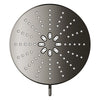 [111659A000] Rainshower Aqua Multi Spray 5 1/2" Showerhead with Aqua Booster 2.5 GPM (9.5 L/min) - Matte Black