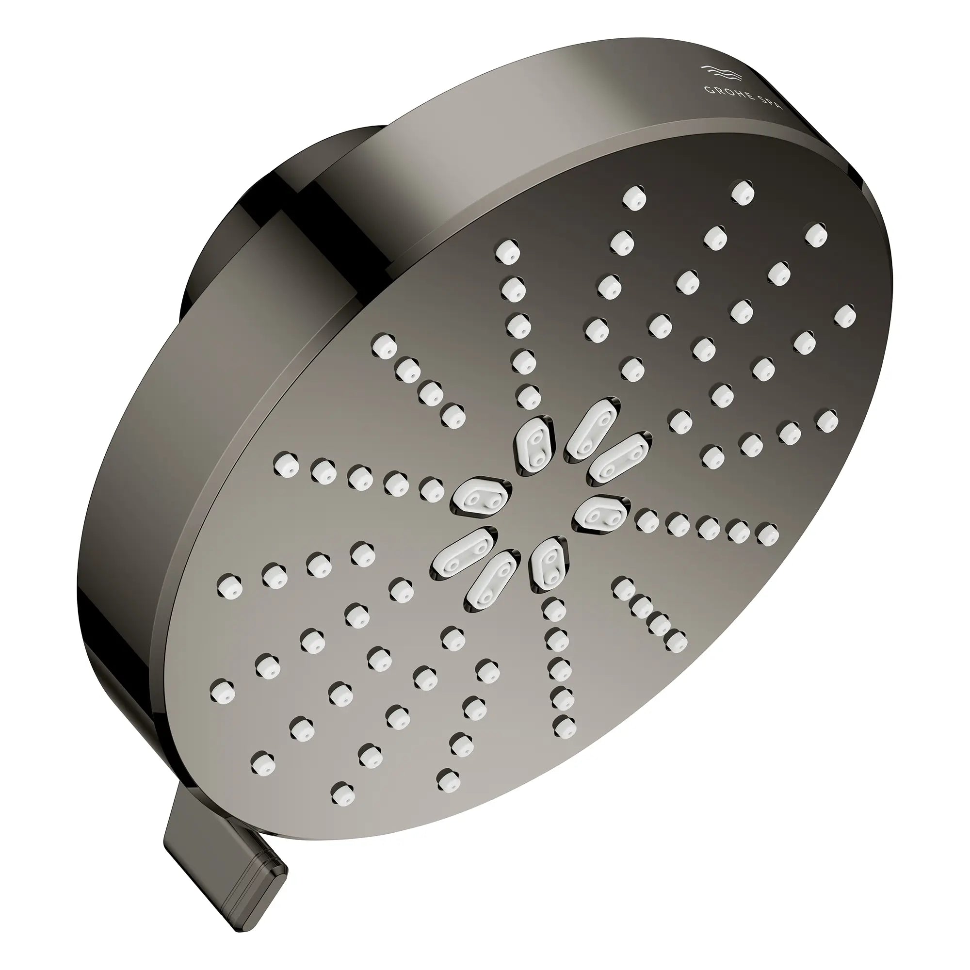 Rainshower Aqua 140 Multi Spray 5 1/2" Shower Head with Aqua Booster 1.75 GPM (6.6 L/min) // HARD GRAPHITE // 275865_Aqua_Booster_SiloRight_111611A000_001_October2025_0_CDNwebp.webp