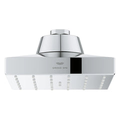 [1116610000] Rainshower Aqua Mono Spray 5 1/2" Square Showerhead with Aqua Booster 1.75 GPM (6.6 L/min) - GROHE StarLight Chrome