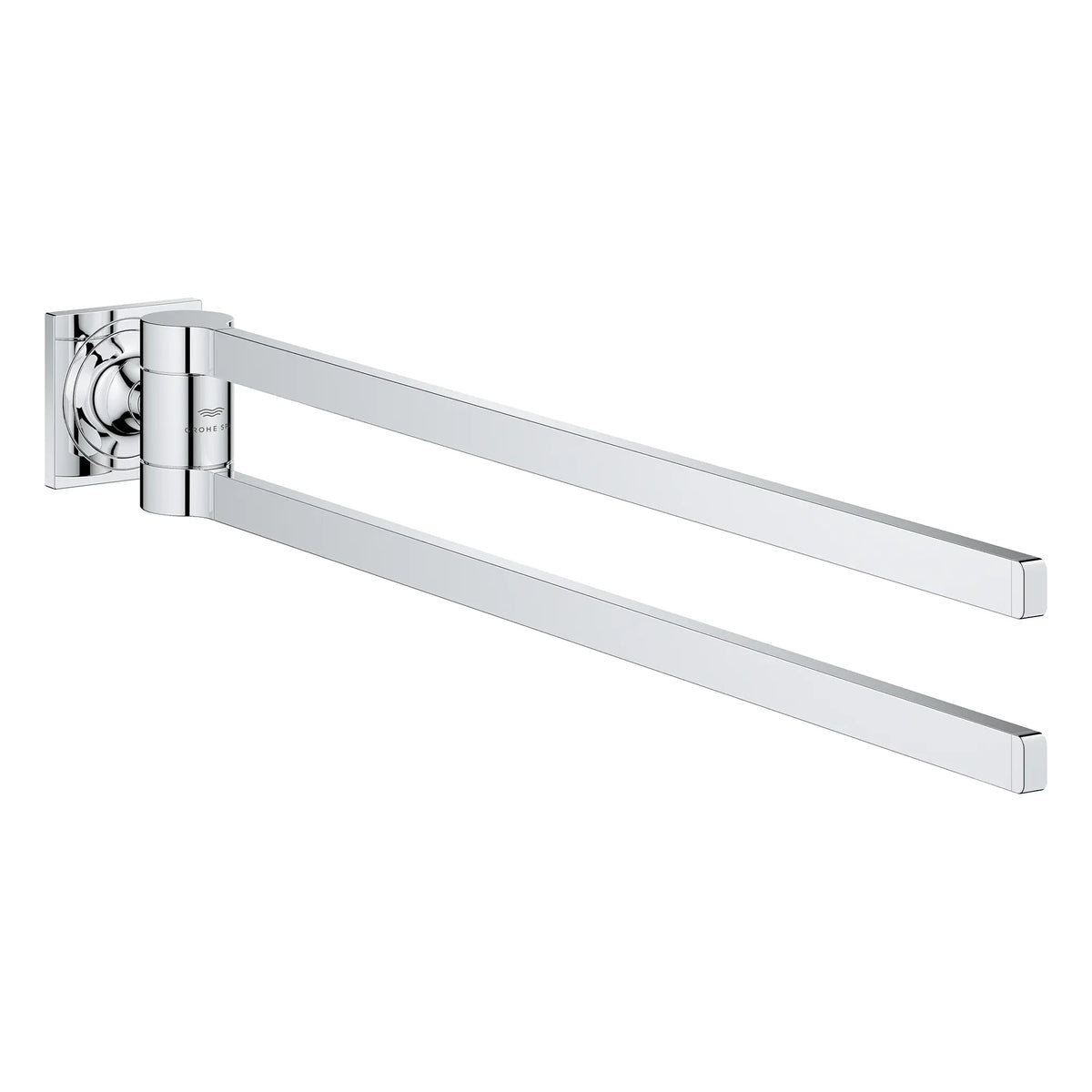 Double Towel Bar // GROHE STARLIGHT CHROME // 276101_Allure_Silo-SpecSheet_40342001_0001_Feb2023_0_CDNwebp_eb65a0c4-546c-470c-b089-6a200459d8af.webp