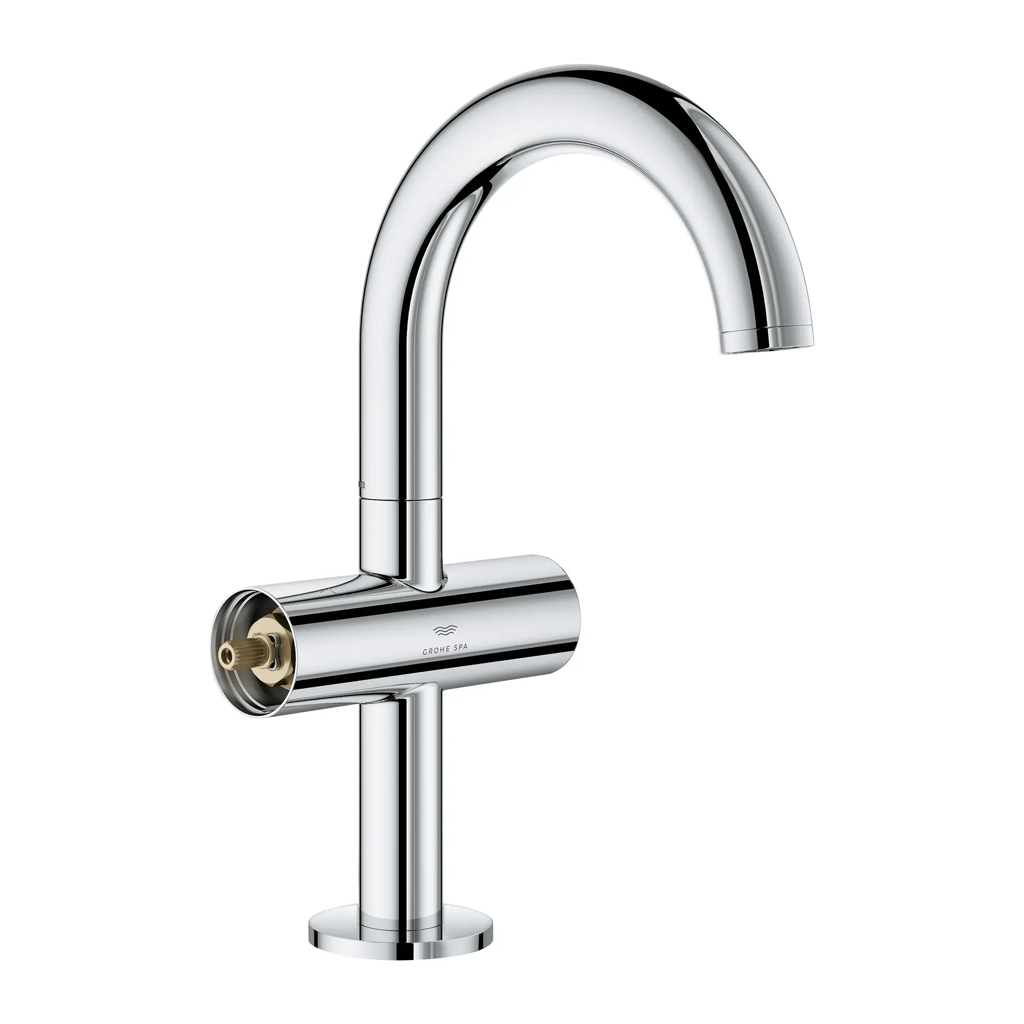 Atrio Single Hole Two-Handle M-Size Bathroom Faucet without Handles, 1.2 GPM (4.5 L/min) // GROHE STARLIGHT CHROME // 276142_Atrio_Silo-SpecSheet_21148000_003_Feb2023_0_CDNwebp.webp