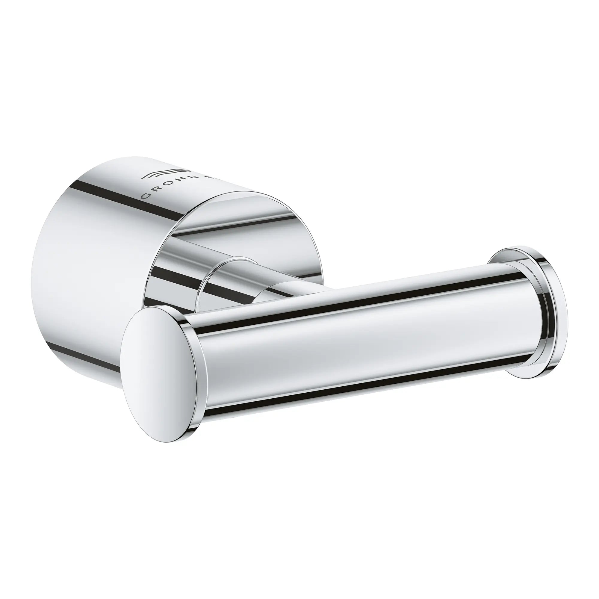 Towel Hook // GROHE STARLIGHT CHROME // 276146_Atrio_Silo-SpecSheet_40890000_0001_Feb2023_0_CDNwebp.webp