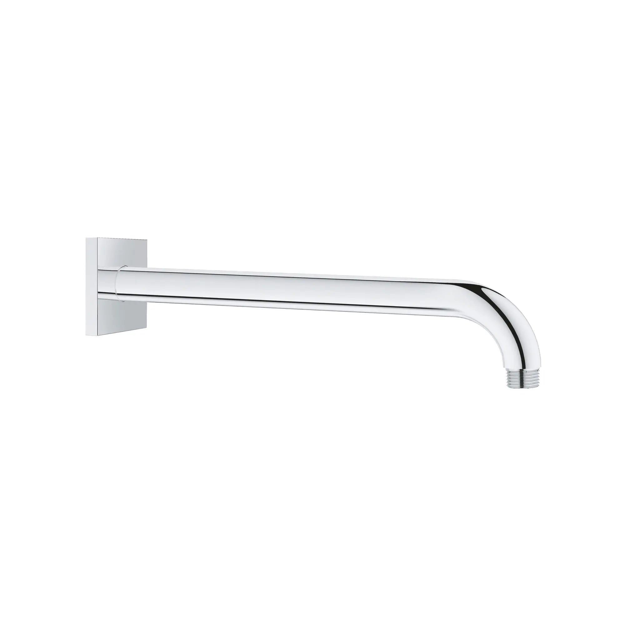 12" Shower Arm With Square Flange // GROHE STARLIGHT CHROME // 276162_27489000_Silo-Spec-Sheet_0_CDNwebp.webp